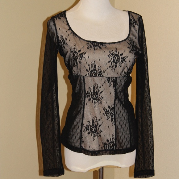 New York & Company Tops - New York & Company Black Lace top